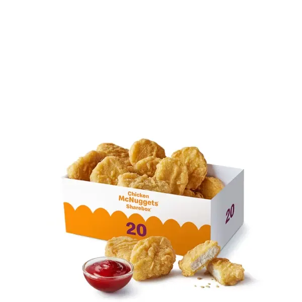 20 chicken mcnuggets