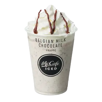 belgian chocolate frappe