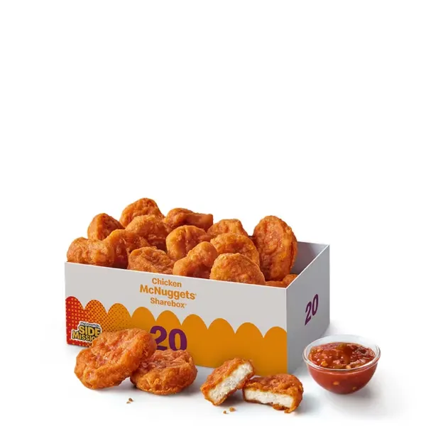 mcd20 Spicy Chicken McNuggets