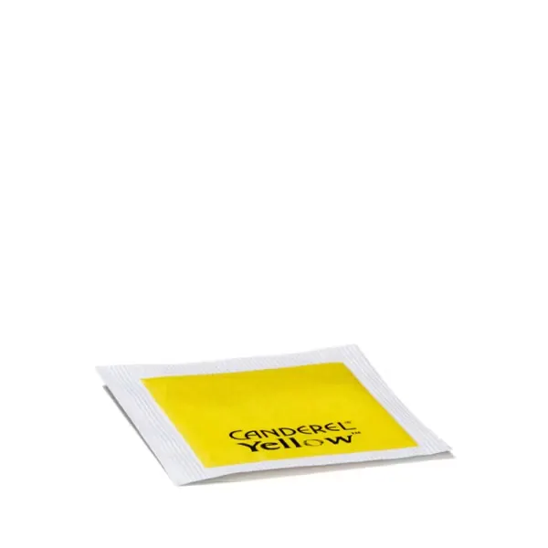 mcdonalds Canderel Yellow Sweetener Sachet