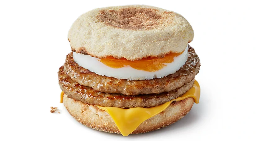 mcdonalds Double Sausage Egg McMuffin 2 product header desktop