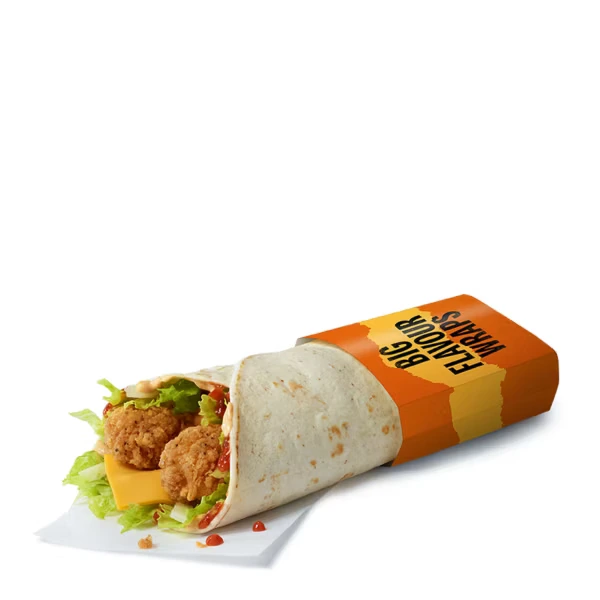 mcdonalds Fajita Chicken Crispy Wrap 1