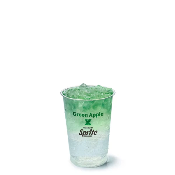 mcdonalds green apple x sprite
