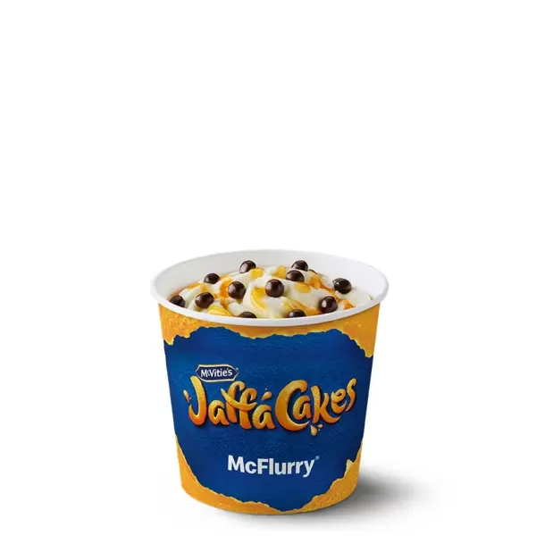 mcdonalds jaffa cake mcflurry