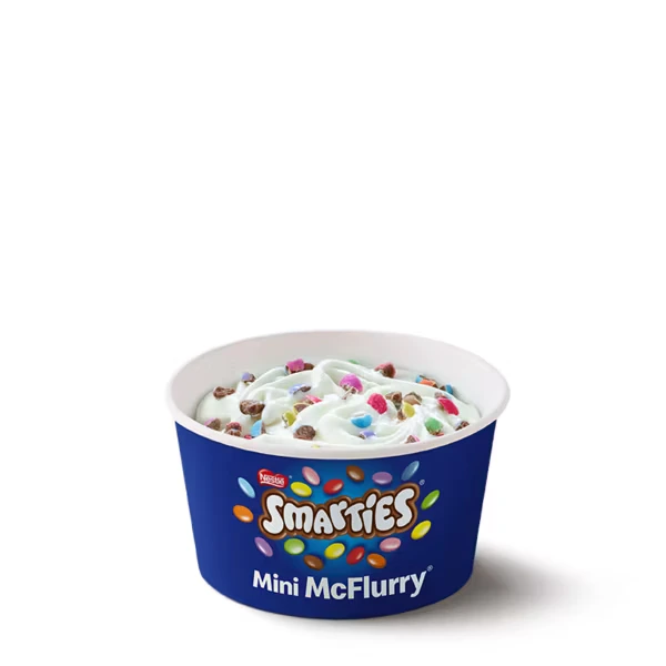 mcdonalds smarties mini mcflurry