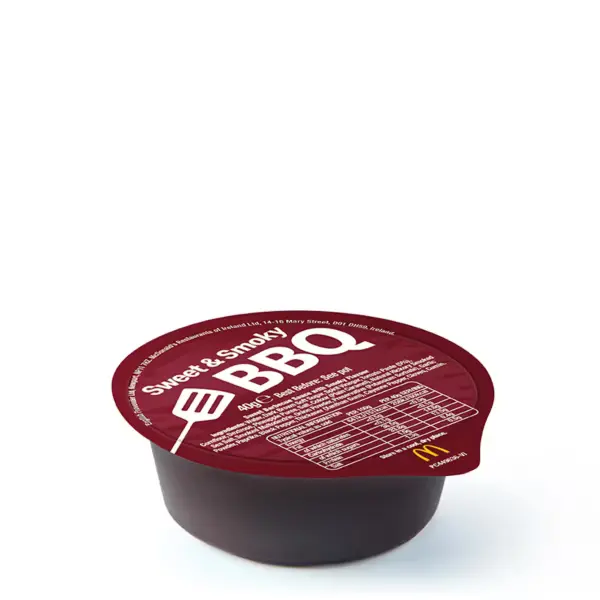 mcdonalds sweet and smoky bbq dip 40g