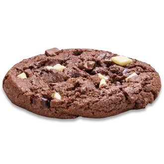 triple chocolate cookie
