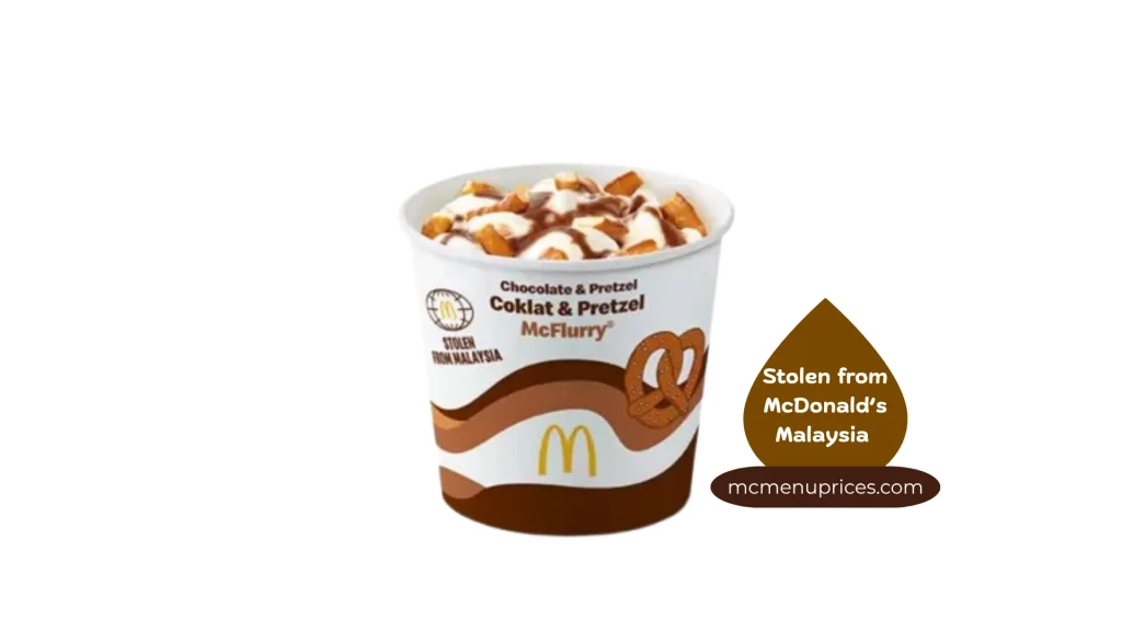 Chocolate Pretzel McFlurry