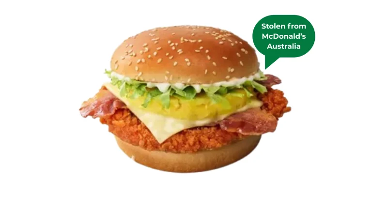 McDonald’s Pineapple McSpicy Burger