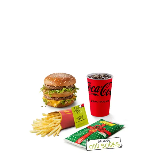 Grinch Big Mac Meal Banner