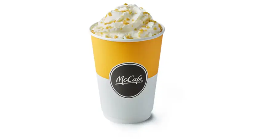 McDonald's Honeycomb Latte 1 mcdonalds honeycomb latte