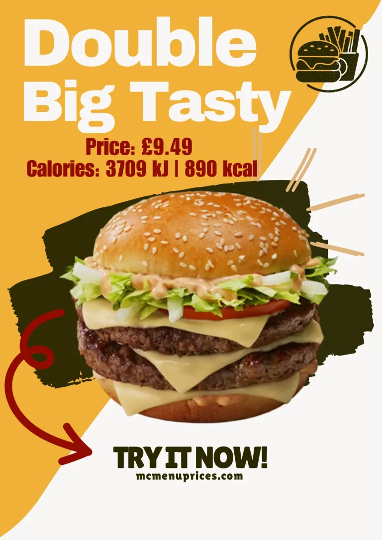 New Double Big Tasty - 2026 5 New Double Big Tasty – 2026