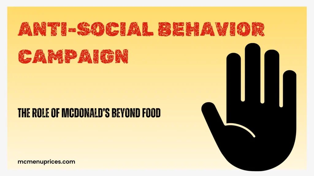 Standing Together Against Anti-social Behavior
