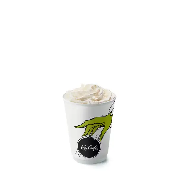 mcdonalds snowglobe latte regular