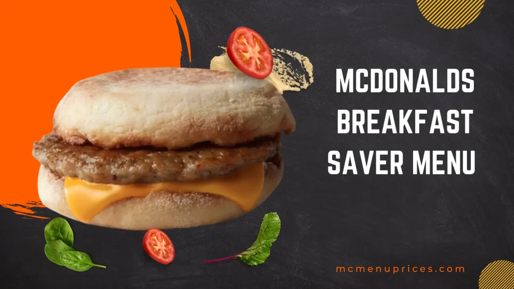 Breakfast Saver Menu 