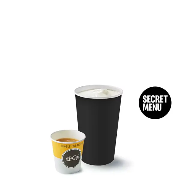 mcdonalds Galaxy espresso shake