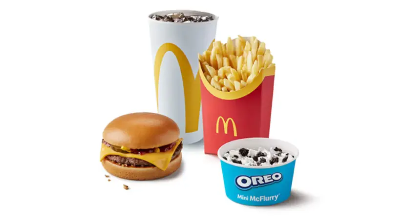 mcdonalds large meal deal plus January 1