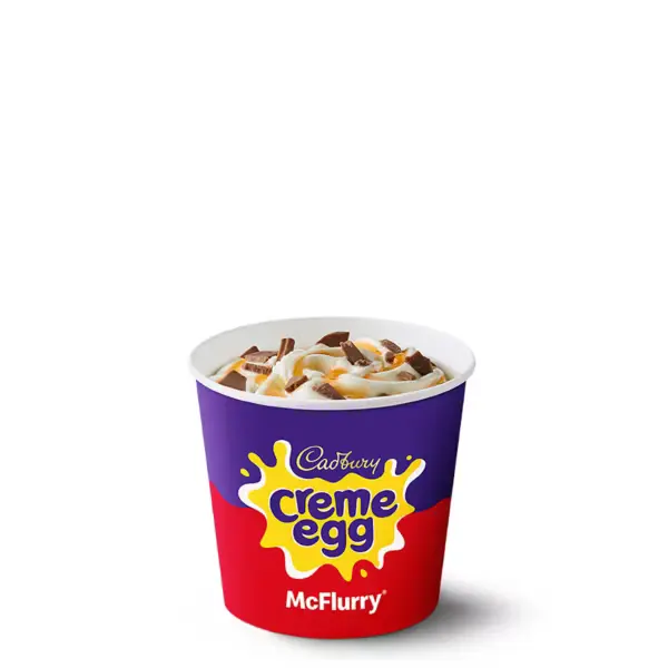 Cadbury Creme Egg McFlurry Banner