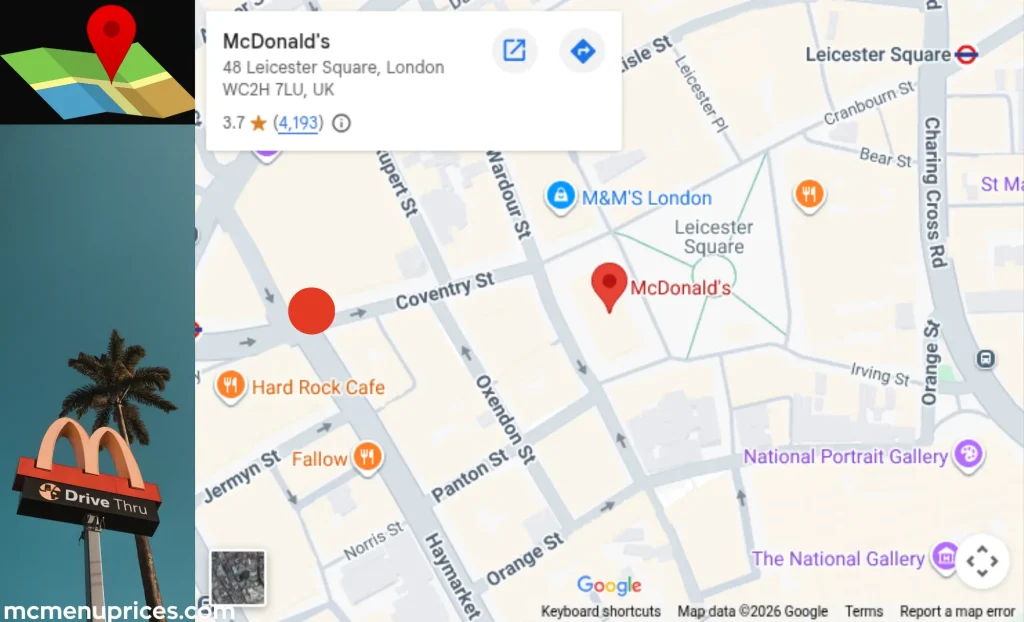 McDonald's UK Store Locator
