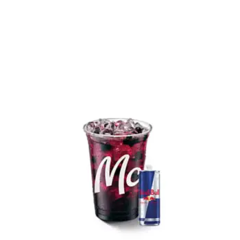 mcdonalds red bull blueberry