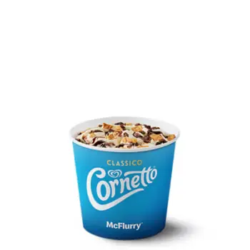 mcdonalds chocolate cornetto mcflurry