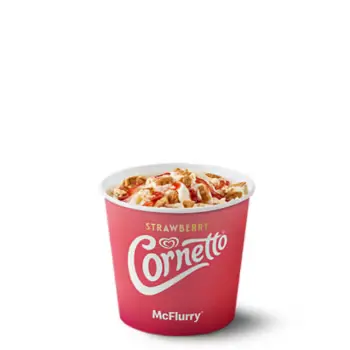 mcdonalds strawberry cornetto mcflurry